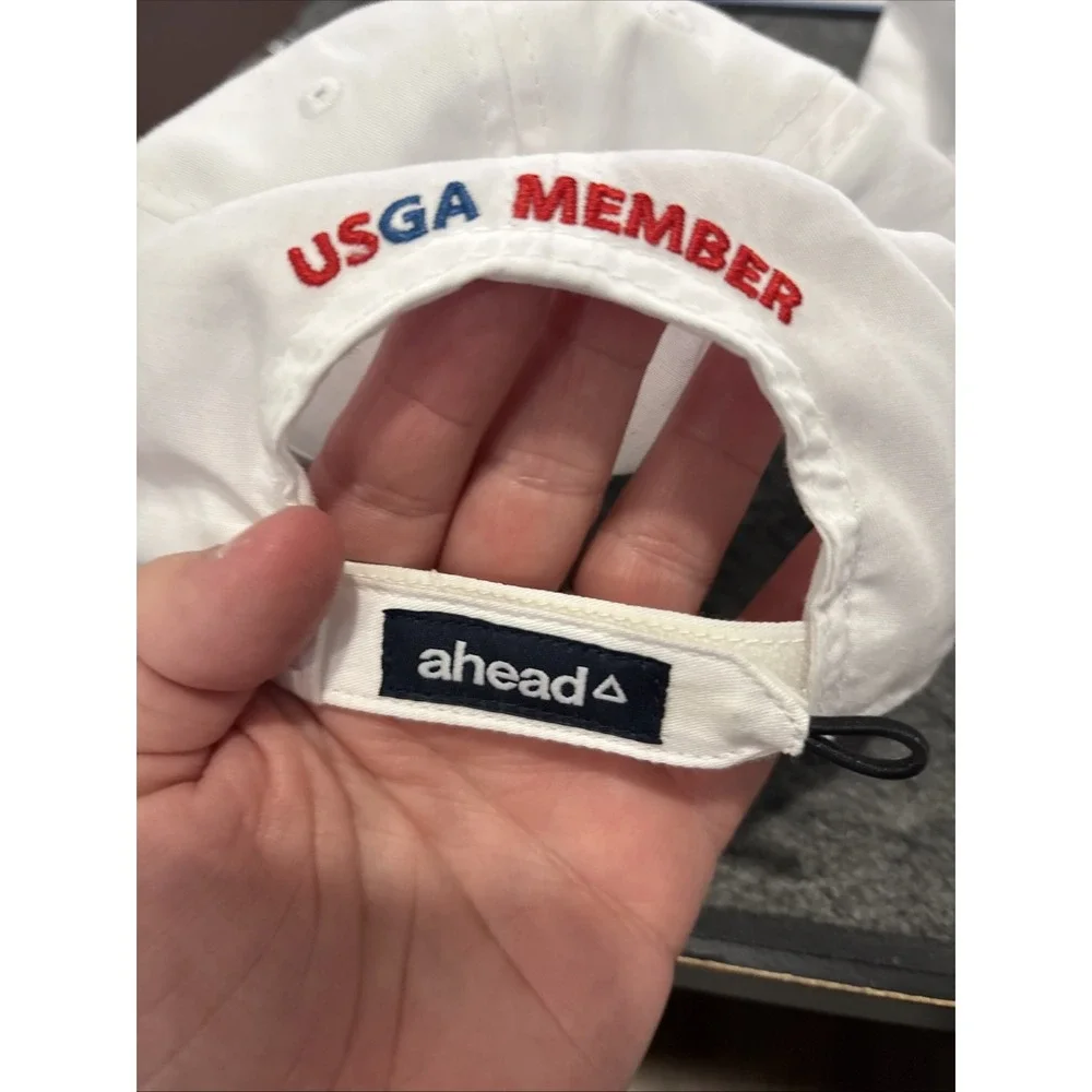 US Open Golf Cap ( Bundle 2 Caps) Ahead Sport, White New, Pinehurst, Oakmont